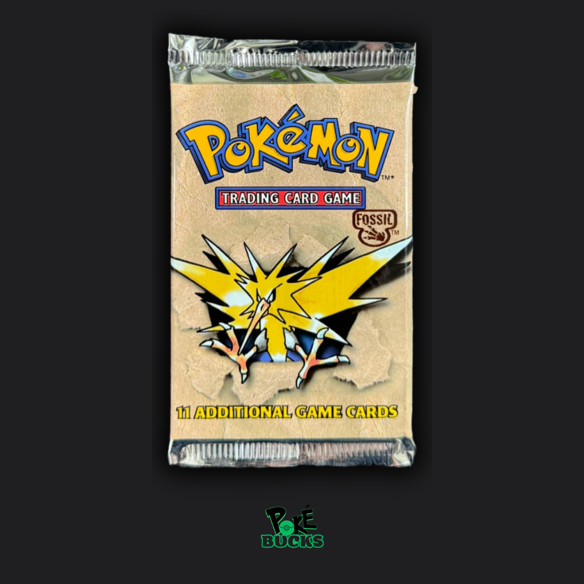 Fossil - 1 Pokémon Booster Pack (Vintage)