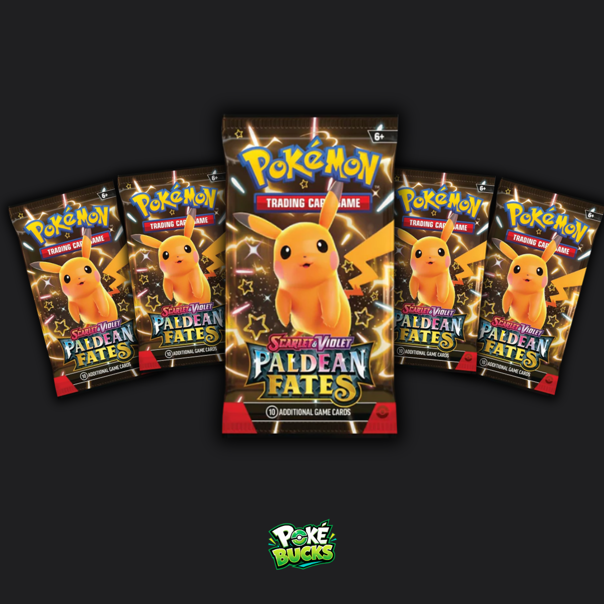 Paldean Fates - 5 Pokémon Booster Packs
