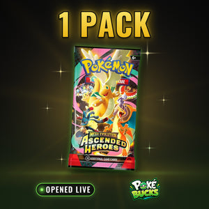 Ascended Heroes - 1 Pokémon Booster Pack