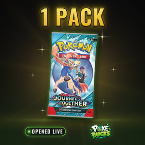 Journey Together - 1 Pokémon Booster Pack