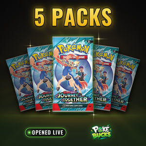 Journey Together - 5 Pokémon Booster Packs