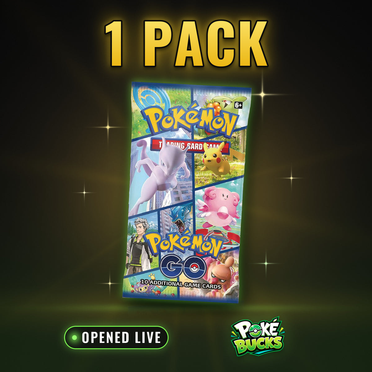 Pokemon GO - 1 Pokémon Booster Pack