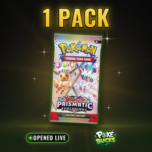 Prismatic Evolutions - 1 Pokémon Booster Pack