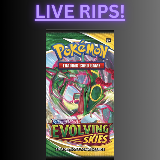 LIVE - Evolving Skies Booster Pack