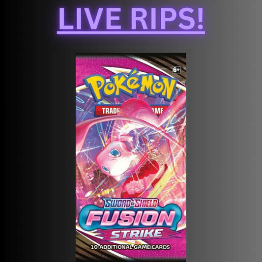 LIVE - Fusion Strike Booster Pack