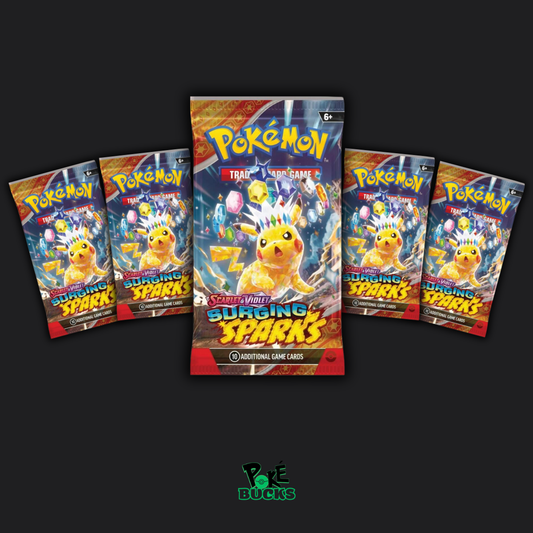 Surging Sparks - 5 Pokémon Booster Packs