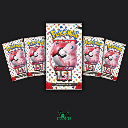 Scarlet & Violet 151 - 5 Pokémon Booster Packs