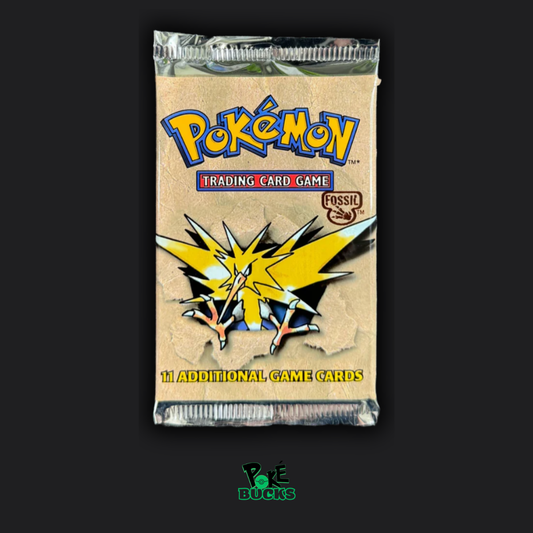 Fossil - 1 Pokémon Booster Pack (Vintage)