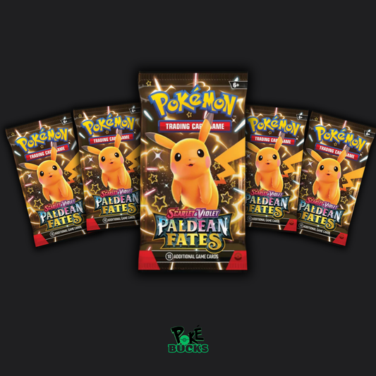 Paldean Fates - 5 Pokémon Booster Packs