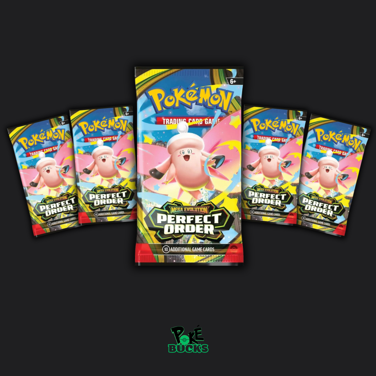 Perfect Order - 5 Pokémon Booster Packs