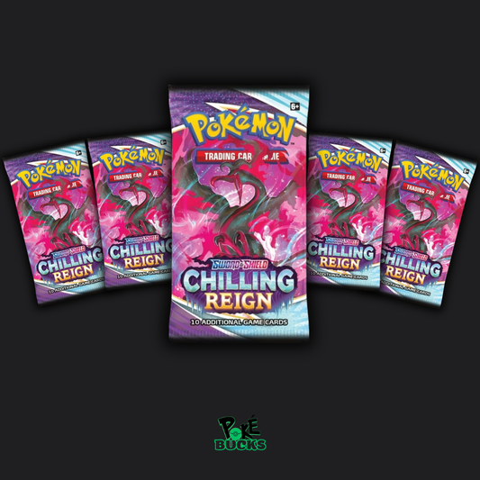 Chilling Reign - 5 Pokémon Booster Packs