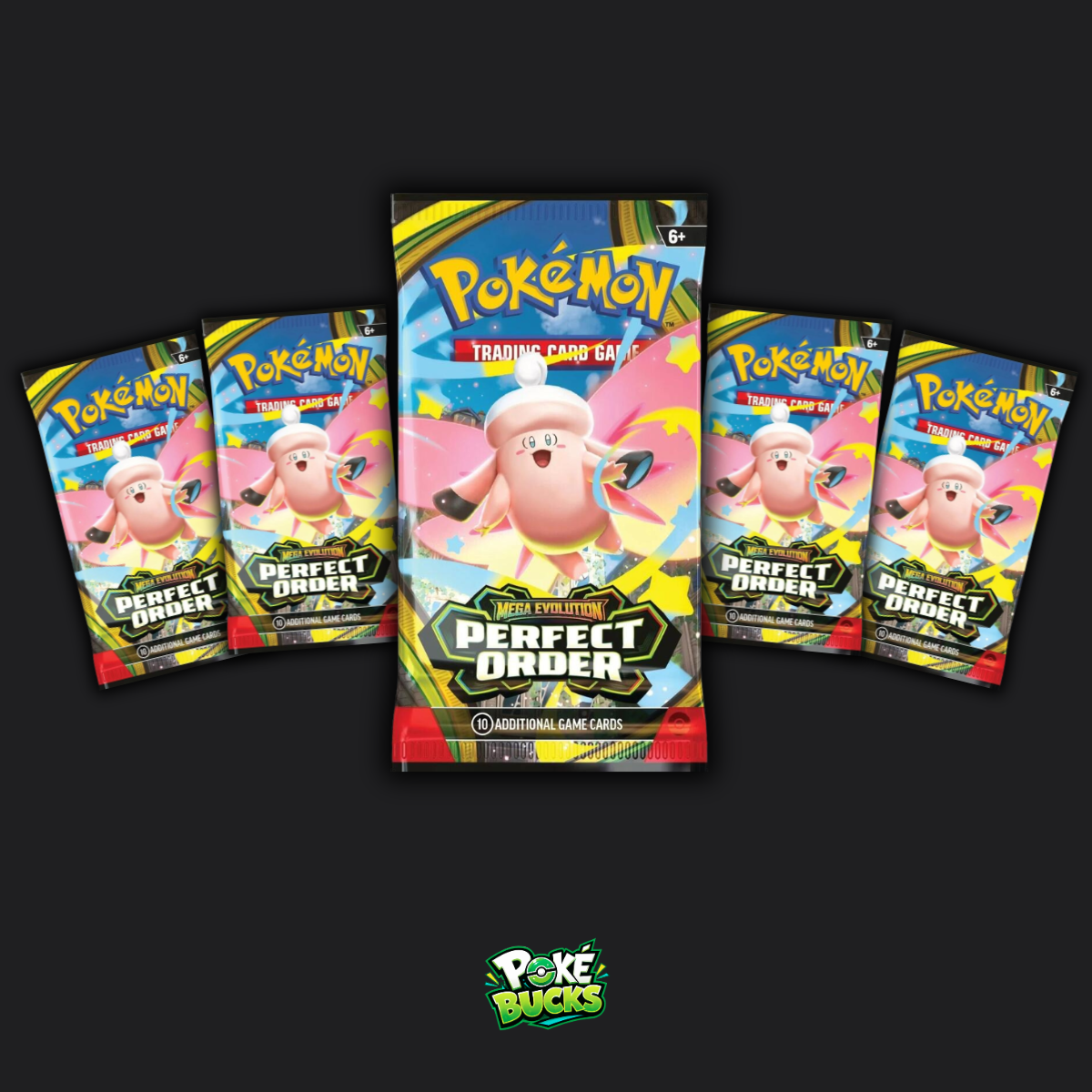 Perfect Order - 5 Pokémon Booster Packs