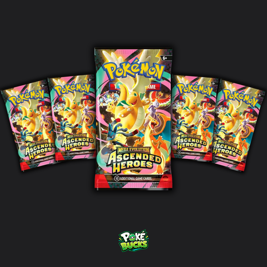 Ascended Heroes - 5 Pokémon Booster Packs