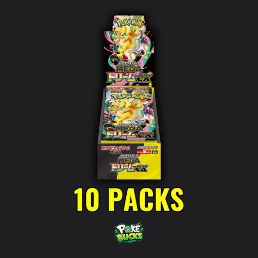 JPN Mega Dream - 10 Pokémon Booster Packs