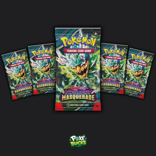 Twilight Masquerade - 5 Pokémon Booster Packs