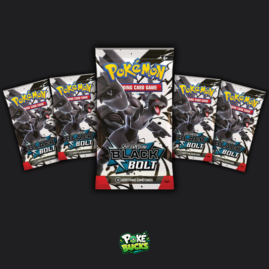 Black Bolt - 5 Pokémon Booster Packs