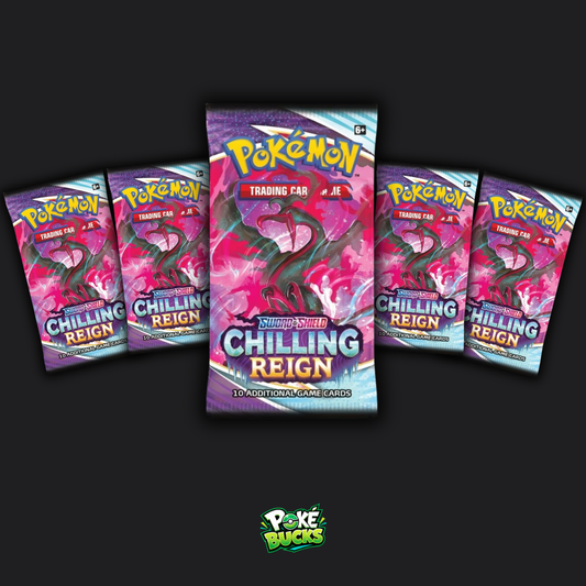 Chilling Reign - 5 Pokémon Booster Packs