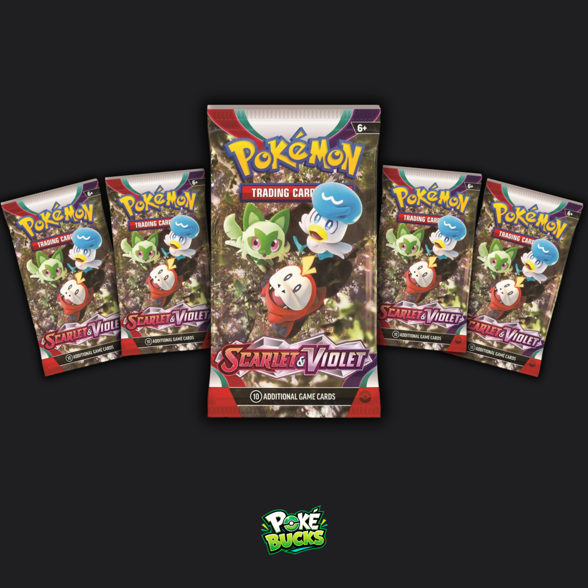 Scarlet & Violet - 5 Pokémon Booster Pack