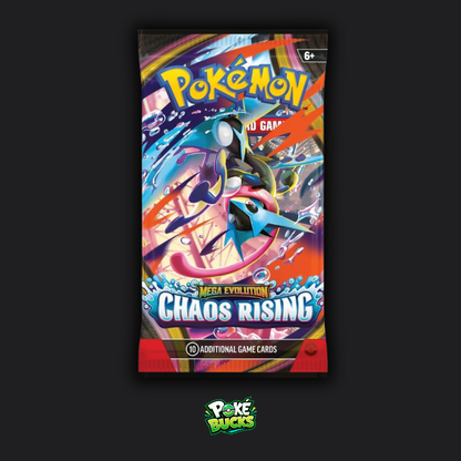 Chaos Rising - 1 Pokémon Booster Pack