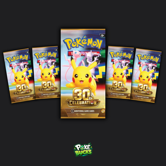 30th Celebration - 5 Pokémon Booster Packs