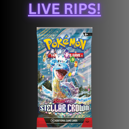 LIVE - STELLAR CROWN BOOSTER PACK