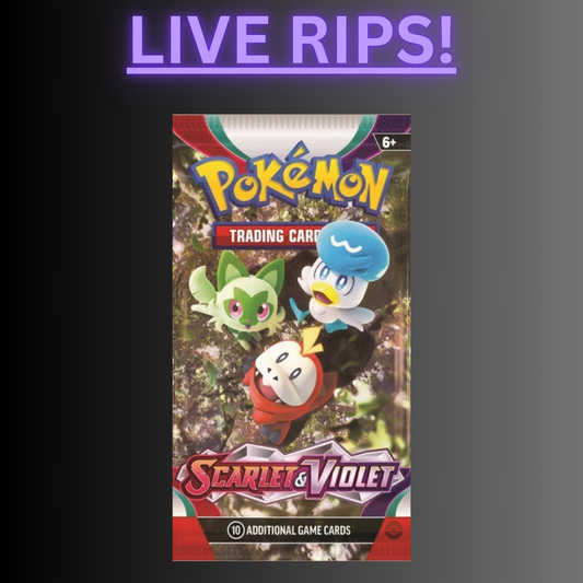 LIVE - SCARLET & VIOLET BASE SET BOOSTER PACK