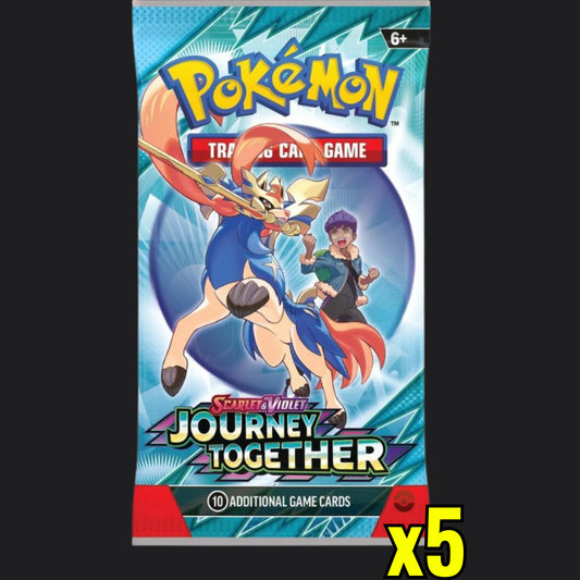 Journey Together - 5 Pokémon Booster Packs