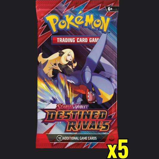 Destined Rivals - 5 Pokémon Booster Packs