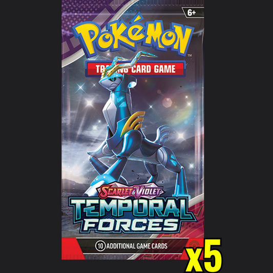 Temporal Forces - 5 Pokémon Booster Packs