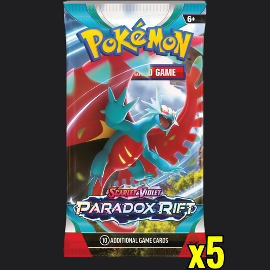Paradox Rift - 5 Pokémon Booster Packs