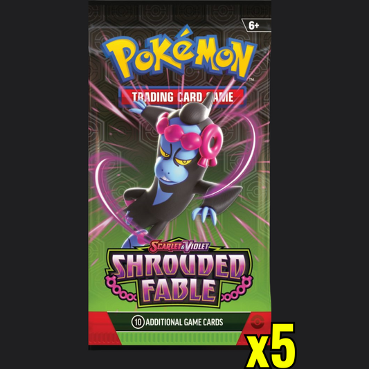 Shrouded Fable - 5 Pokémon Booster Packs