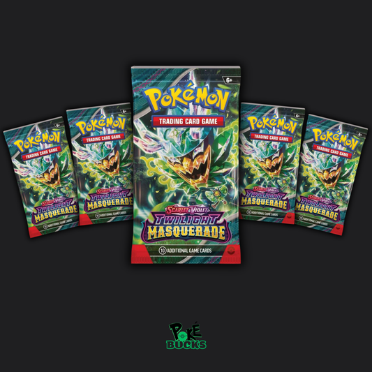 Twilight Masquerade - 5 Pokémon Booster Packs
