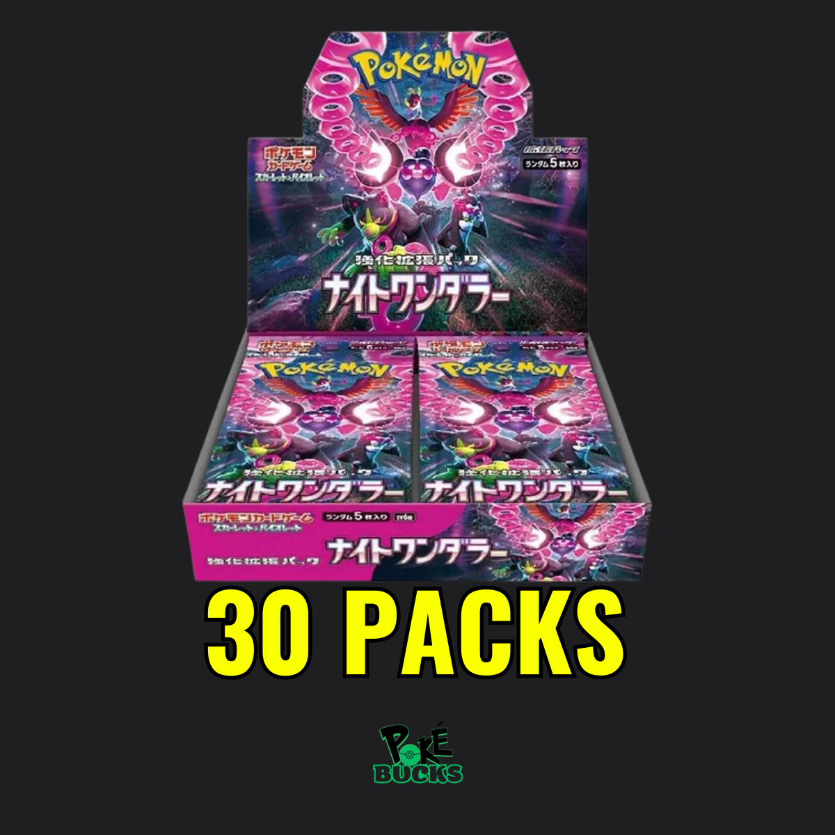 JPN Night Wanderer - Pokémon Booster Box