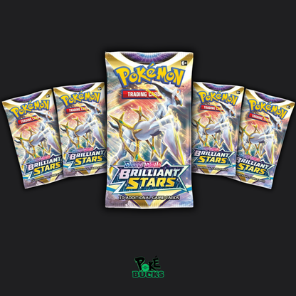 Brilliant Stars - 5 Pokémon Booster Packs