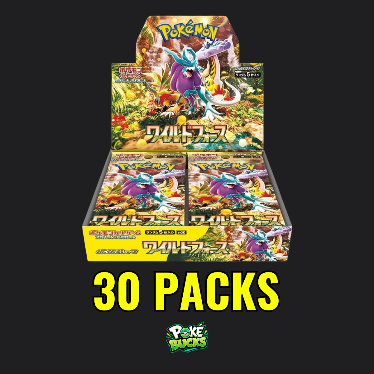 JPN Wild Force - Pokémon Booster Box