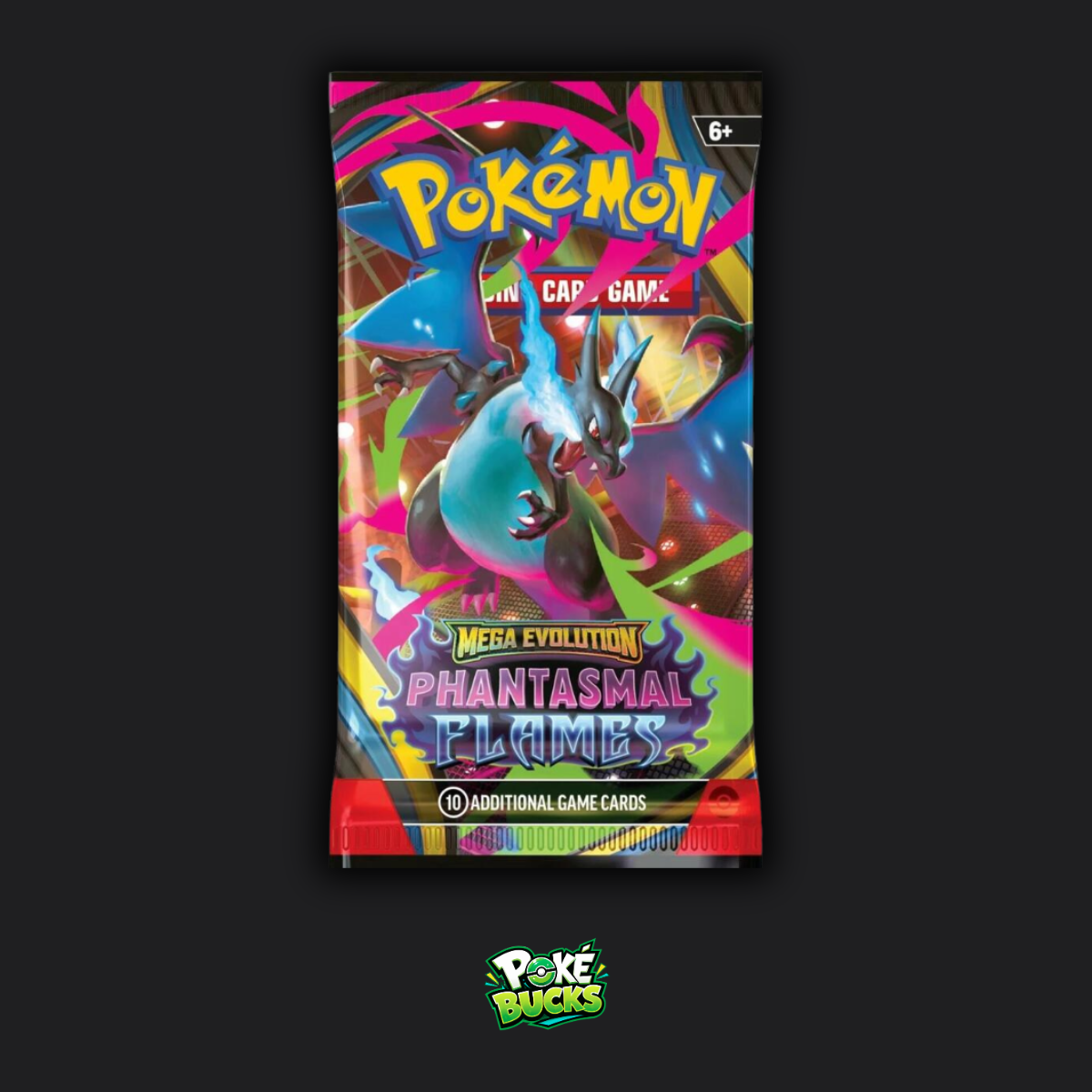 Phantasmal Flames - 1 Pokémon Booster Pack