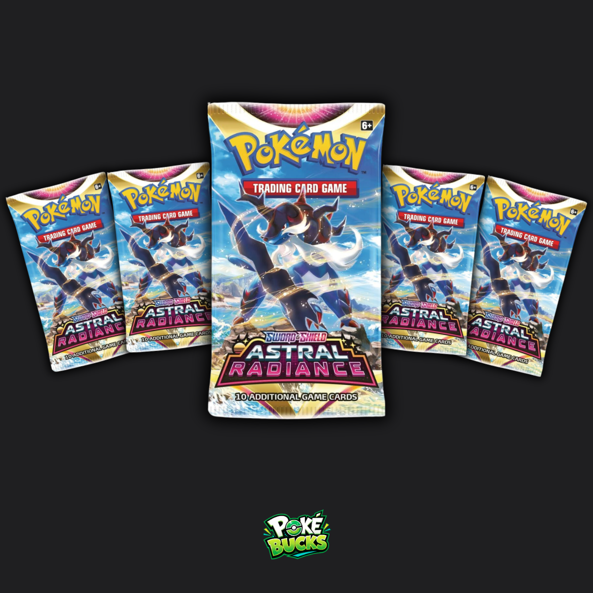Astral Radiance - 5 Pokémon Booster Packs