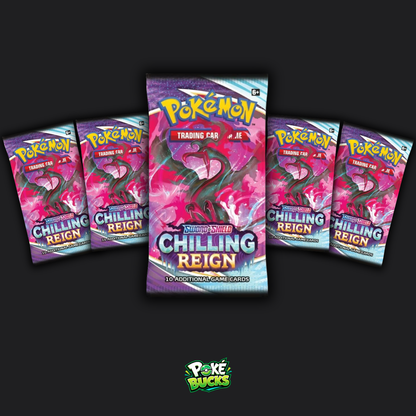 Chilling Reign - 5 Pokémon Booster Packs