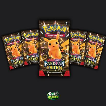 Paldean Fates - 5 Pokémon Booster Packs