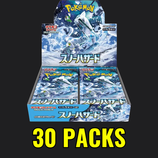 Snow Hazard - Pokémon Booster Box Japanese