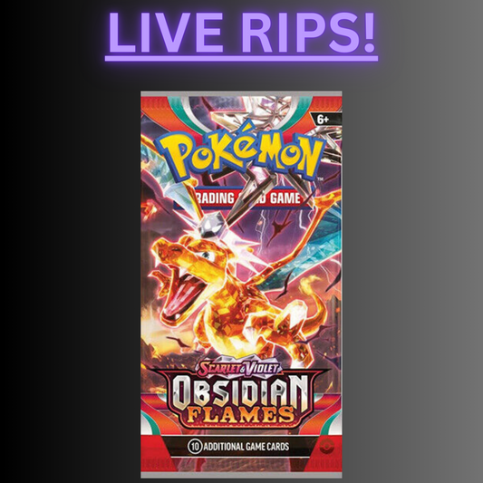LIVE - Obsidian Flames Booster Pack