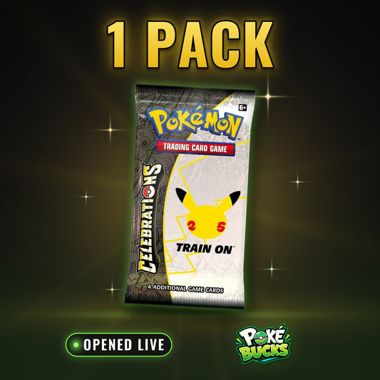 Celebrations - 1 Pokémon Booster Pack