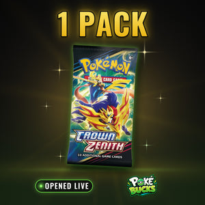 Crown Zenith - 1 Pokémon Booster Pack