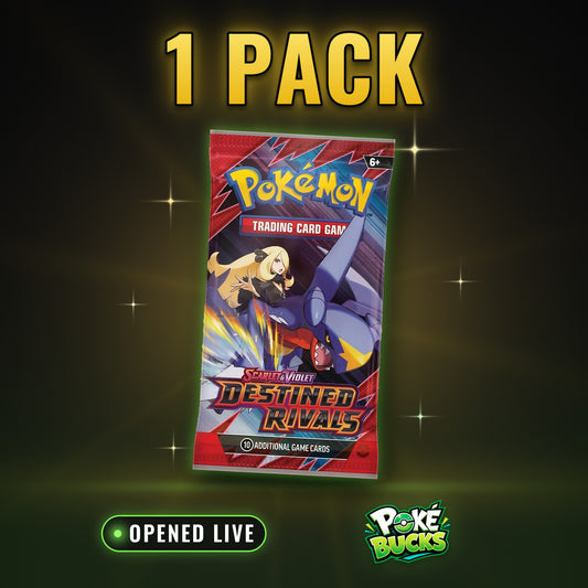 Destined Rivals - 1 Pokémon Booster Pack