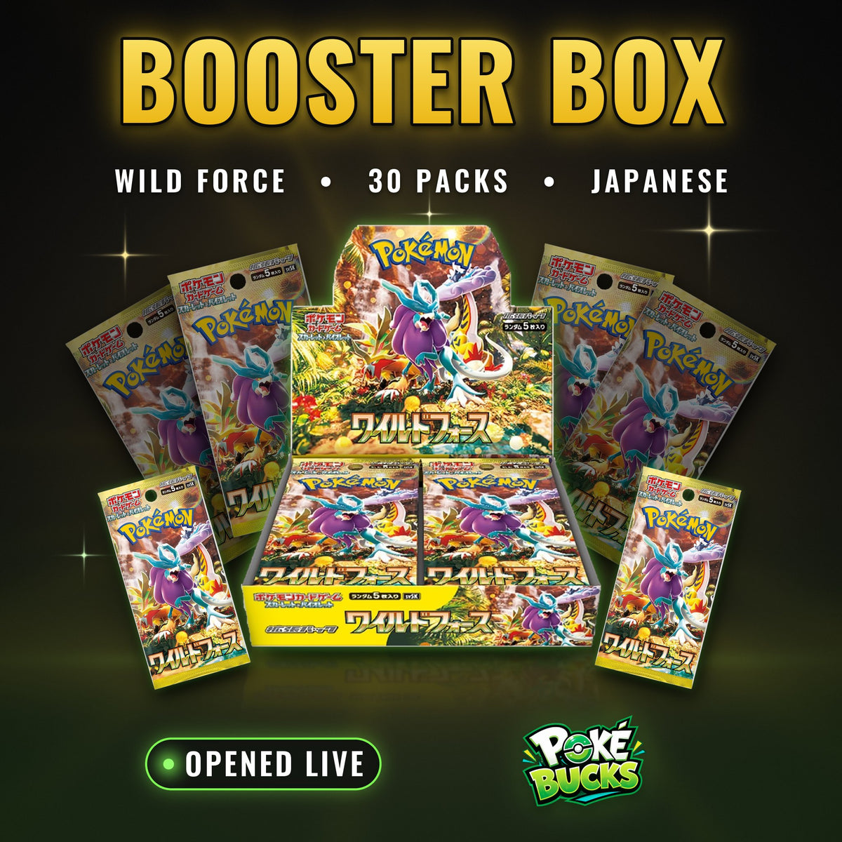 JPN Wild Force - Pokémon Booster Box