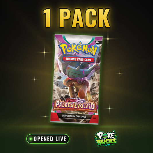 Paldea Evolved - 1 Pokémon Booster Pack