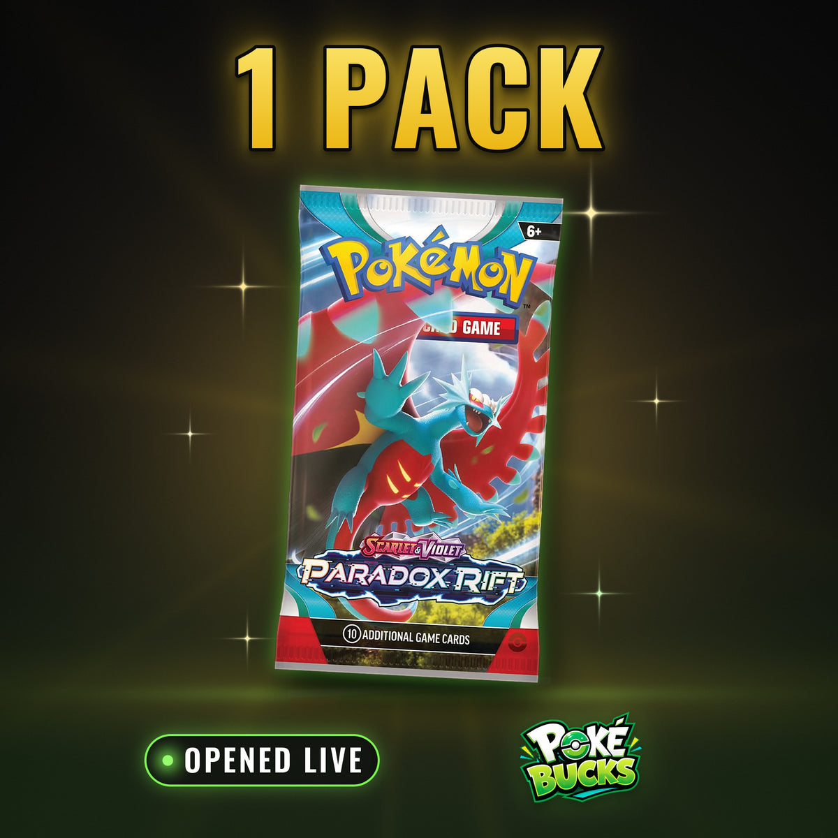 Paradox Rift - 1 Pokémon Booster Pack