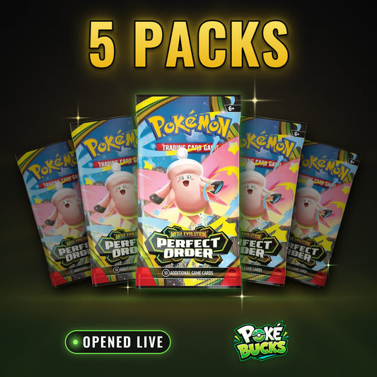 Perfect Order - 5 Pokémon Booster Packs