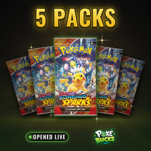 Surging Sparks - 5 Pokémon Booster Packs