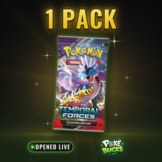 Temporal Forces - 1 Pokémon Booster Pack